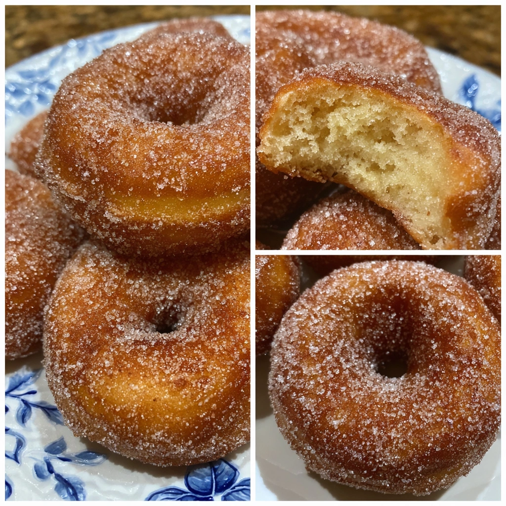 Wire rack with freshly fried donuts cooling