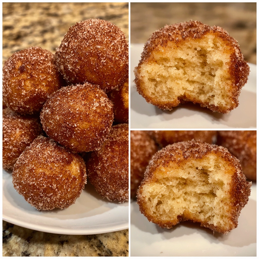 Sweet Churro Donut Bites