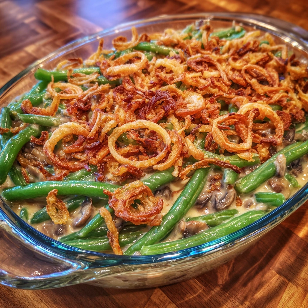 Easy green bean casserole