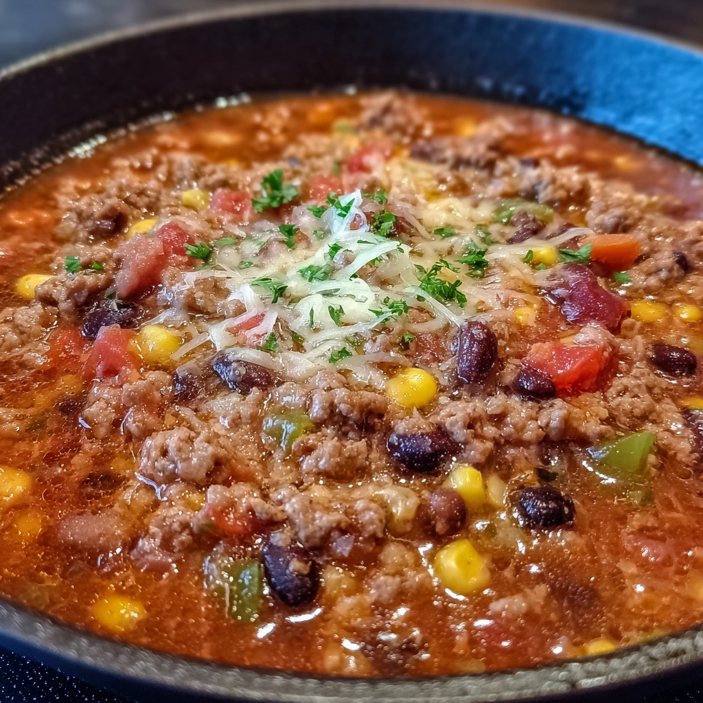 Stove Top Taco Soup