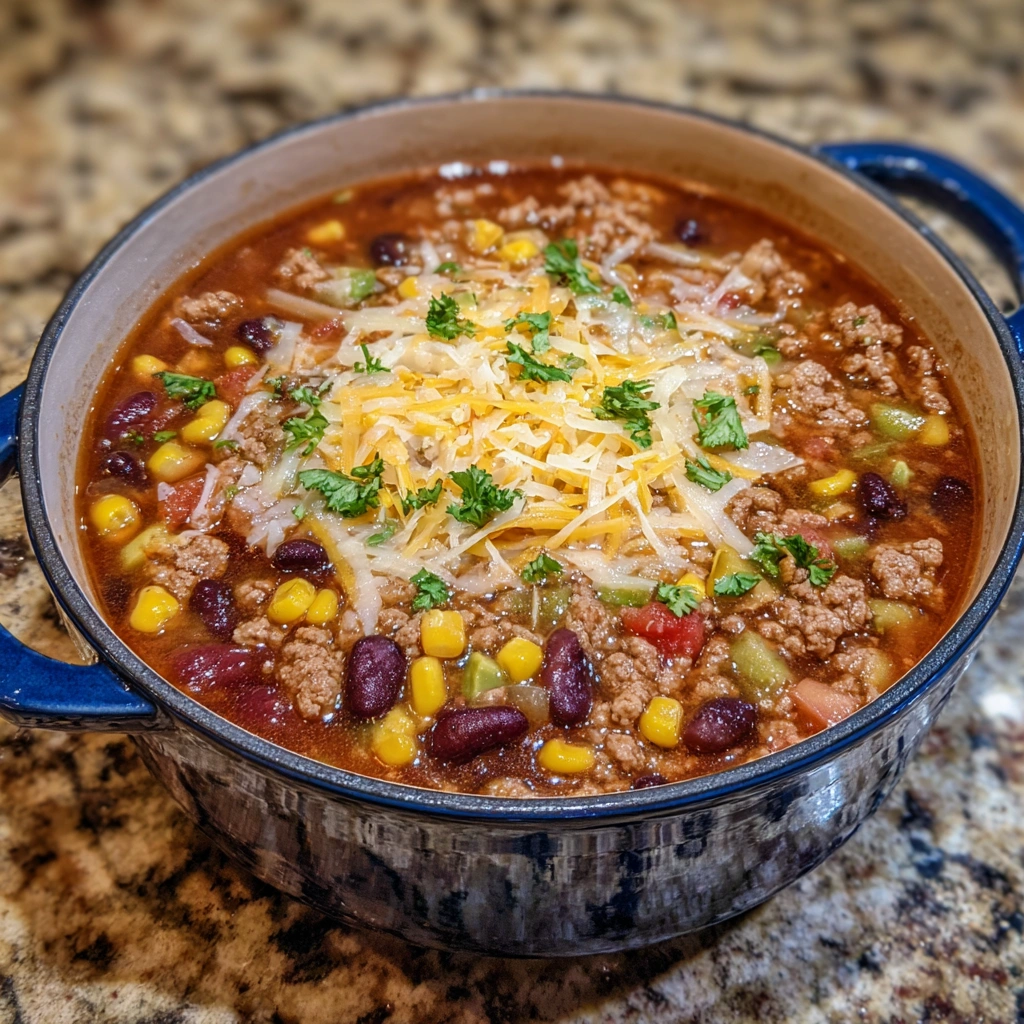 Stove Top Taco Soup