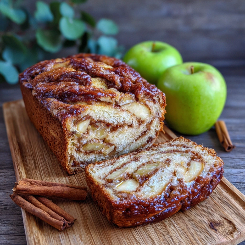 Apple Cinnamon Swirl Bread