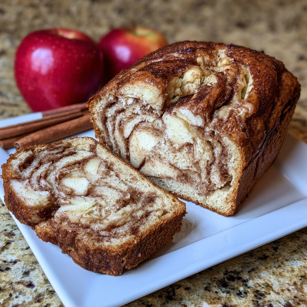 Apple Cinnamon Swirl Bread