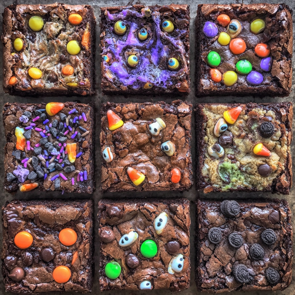 Halloween Brookies