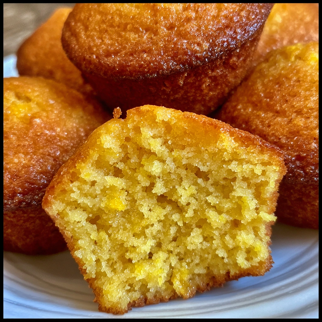 Honey Butter Cornbread Poppers