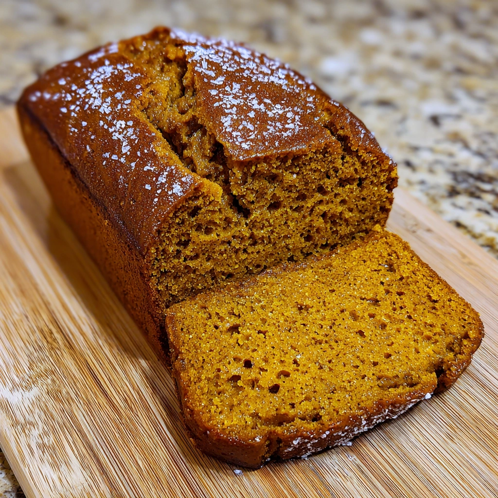 Pumpkin Vanilla Pudding Bread