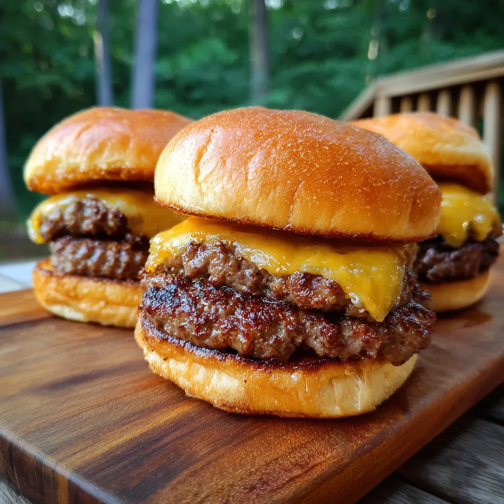 Crispy Smash Burgers