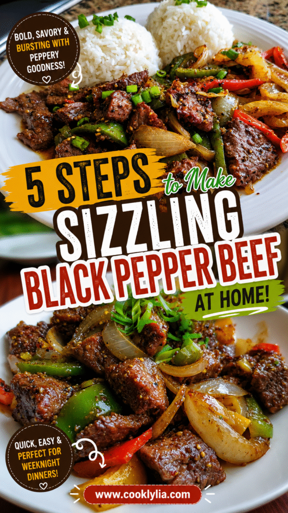 Sizzling Black Pepper Beef